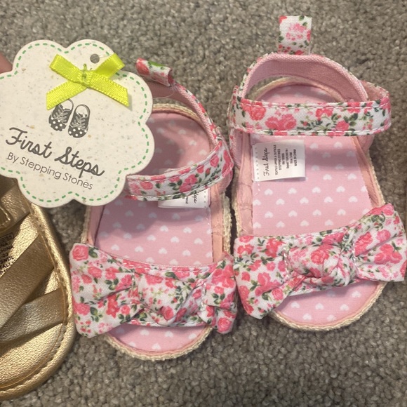 Set of 3 summer baby sandals - Picture 3 of 7